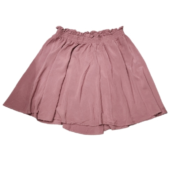 Torrid Flowy Peach Mini Summer Skirt Plus Size 0 - Picture 2 of 6